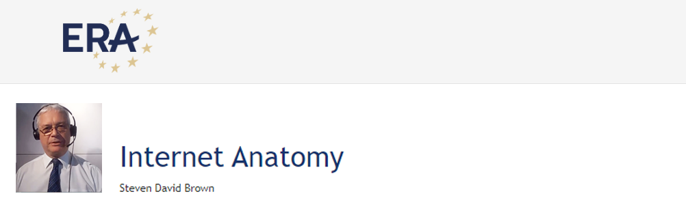 e-Presentation Steven David Brown: Internet Anatomy e-Presentation Steven David Brown: Internet Anatomy